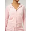 Juicy Couture Ženski duks sa kapuljačom Robertson, Roze