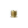 Adapter AD-L, 9 mm, medenina, od 1/4 do 3/8