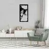Wallity Zidna dekoracija The Cat, Crna