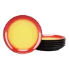 Creatable SET DESERTNIH KROŽNIKOV Hot Red  21/3 cm