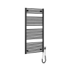 Aqualine - Kupatilski električni radijator DIRECT-E 600W 132x60 cm mat crne boje