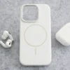 Maska Mag Case Nanobit Pure za iPhone 16 Pro pearl white