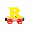 Bigjigs Rail Wagon lesena vlakovna pot - črka R