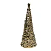 Sigma Novogodišnja figura zlatna jelka9x23cm OYZM7109-2