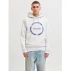 JACK & JONES Majica JJBENSON encijan / pegasto bela