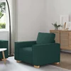 Sofa fotelja tamnozelena 100x78x84 cm tkanina