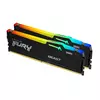Ram memorija Kingston DIMM DDR5 64GB (2x32GB kit) 5200MT/s KF552C40BBAK2-64 Fury Bea