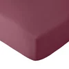 Bordo rdeča napenjalna rjuha 90x190 cm So Soft Non Iron – Catherine Lansfield