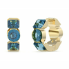 Guess Crazy Earrings JUBE03305JWYGBLT/U brezčasni pozlačeni uhani