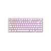 DARK PROJECT ALU Terra Nostra R2 White - Wired Gaming Keyboard (ANSI)
