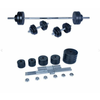 SPARTAN set uteži z ročkami, 50kg