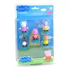 Peppa Pig: 5 figúrok s pečiatkou - blister