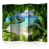 artgeist Paravan Tropical Paradise I, 5-Delni, Akustičen