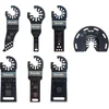 Einhell 7-delni set nastavaka za Multialat u alu koferu, za drvo metal gips i plastuku, energy saving ( 49708000 )