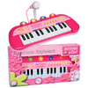 Bontempi klaviature z mikrofonom roza
