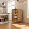 Hanah Home Multifunkcionalna komoda, Krem