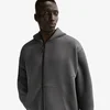 Mikina Nike Tech Mens Fleece Full-Zip Hoodie Anthracite/ Black L