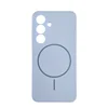 Silikonska futrola Magsafe LUX Samsung S25 + BEBI PLAVA