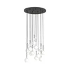 Open Design OR85389 - Luster na sajli ERO 12xG9/8W/230V sjajni hrom