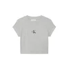 Calvin Klein Jeans Majica siva / roza / črna