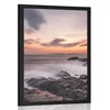 Plakat čudovita obmorska pokrajina - 40x60 silver