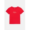 Calvin Klein Jeans Majica rdeča/bela