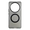 Silikonska futrola Magsafe FLURO COLOR Honor Magic 8 Lite CRNA