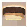 Brilagi - Plafonsko svetlo TRIO 1xE27/60W/230V O 40 cm braon/bež/bela