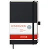 NOTES A5 CRTE 96L 80G ŠAMOA S GUMICOM KOMPAGNON BRUNNEN 10-55227 05 CRNI