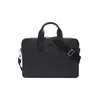 LACOSTE Ročna torbica Lacoste Sac ordinateur Chantaco en Cuir Noir črna