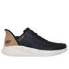 Skechers BOBS SPORT SQUAD CHAOS - HEEL PREFERRED, muške patike za slobodno vreme, crna 118305