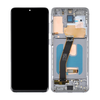 Samsung Galaxy S20 G980F - LCD zaslon + steklo na dotik + okvir (Cosmic Grey) OLED