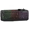 X WAVE Tastatura gejmerska multimedijalna sa RGB pozadinskim osvetljenjem crna,USA slova