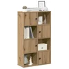 Regal za knjige boja hrasta 60x24x101,5 cm konstruirano drvo