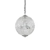 Ideal Lux - LED kristalni luster na lancu LUXOR 6xG9/3W/230V prečnik 40 cm proziran