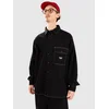 Rivvia Projects Contrast Off Track Shirt black
