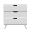HANAH HOME Komoda Valencia 3 White
