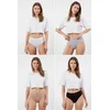 Trendyol Black-Multicolor 4 Pack Cotton Hipster Panties