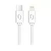 Aligator DATKP61 - USB kabl USB-C / Lightning 30W Power Delivery 2,5m bela