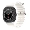 Silikonska narukvica Ocean Band za pametni sat Samsung Galaxy watch Ultra 47 mm bela