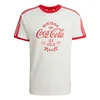 ADIDAS ORIGINALS Majica Coca Cola Classic rdeča/bela