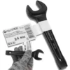 shumee FORCEKRAFT PLOŠČATI ODPRTI KLJUČ ZA RISANJE 24 mm 165 mm Cr-Mo