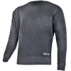PULOVER BREZ KAPUCE SIVO-ČRN 320G, L, CE