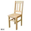 eoshop Stol KT103 iz masivnega lesa (barva lesa: oreh)