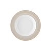 Rosenthal GLOBOKI KROŽNIK Francis Carreau Bež porcelan