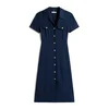 TOMMY HILFIGER Dolga srajca temno modra