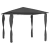 Den Paviljon s pokritimi stebri 3x3x2,6 m antraciten 160 g/m