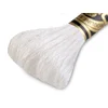 Vezeninska preja DMC Mouliné Spécial Cotton - BLANC mlečno bela