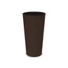 Saksija melrose glamour okr.vis.25x46/5h antracit