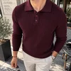Muški bordo džemper Ribline
